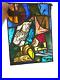 Antique-Stained-glass-window-madonna-joseph-religious-signed-01-pvbo