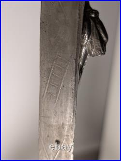 Antique Standing Crucifix Altar Tabletop Cross Germany Larger Size