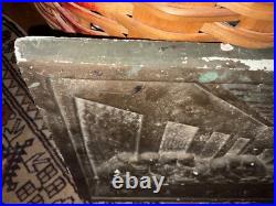 Antique THE LAST SUPPER Plaster Relief Religious from a Church 26 by 14 Antique THE LAST SUPPER Plaster Relief Religious from a Church 26 by 14