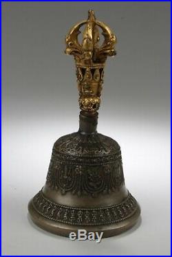 Antique Tibetan Religious Bell, Ming Dynasty