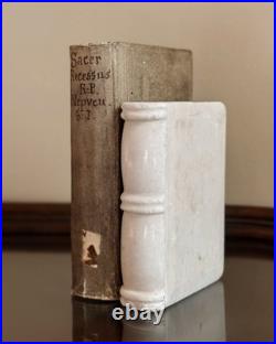 Antique Vellum 1750 Latin Religious Breviary roman catholic book