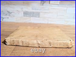 Antique Vellum Bound 1789 Theology Book of Sermons in Spanish Dominican Sisters