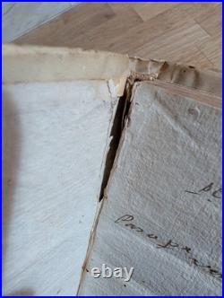 Antique Vellum Bound 1789 Theology Book of Sermons in Spanish Dominican Sisters