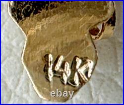 Antique Victorian 14k Yellow Gold Cross Religious Pendant Antique Victorian 14k Yellow Gold Cross Religious Pendant