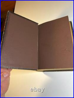 Antique Victorian Book Work-Days of God Morris Religious Science Bible Leather