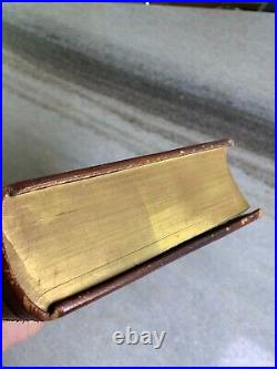 Antique Victorian Embossed Ornate Gilded Gilt Book LIBRARY OF RELIGIOUS POETRY