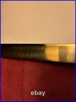 Antique Vintage Gold Plated Brass Book Bible Cover Case Altar Gospel Religious