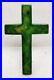 Antique-Vintage-Religious-Icon-Green-Bakelite-Cross-Crucifix-01-diqt