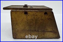 Antique Vtg Church OFFERING Coin Money Box Religious Tithe Collection with Keys Antique Vtg Church OFFERING Coin Money Box Religious Tithe Collection with Keys