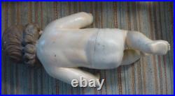 Antique Vtg Religious Baby Jesus Statue Glass Eyes Spain Large Gorgeous