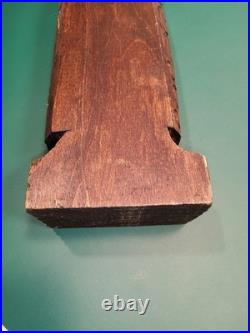 Antique Wood Hand Carved Religious Figurine Jesus Christ