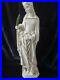Antique-XL-french-chalk-Saint-MArgaret-Dragon-statue-figurine-rare-religious-01-ayyc