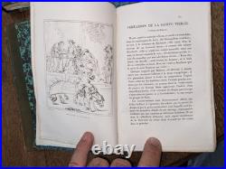 Antique book-Awakening- Religious Museum 4/4 300 engravings