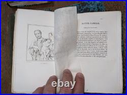 Antique book-Awakening- Religious Museum 4/4 300 engravings