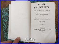 Antique book-Awakening- Religious Museum 4/4 300 engravings