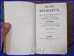 Antique book-Awakening- Religious Museum 4/4 300 engravings