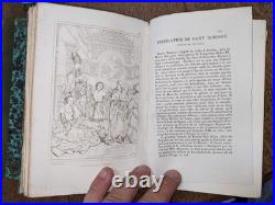 Antique book-Awakening- Religious Museum 4/4 300 engravings