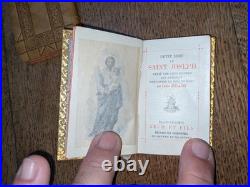 Antique book Religious box late 19th or early 20th century