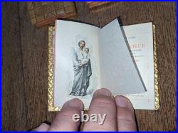 Antique book Religious box late 19th or early 20th century