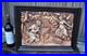 Antique-chalk-bas-relief-Annunciation-mary-archangel-wood-frame-religious-plaque-01-xmy