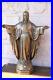Antique-copper-metal-sacred-heart-spread-arms-jesus-statue-figurine-religious-01-yf