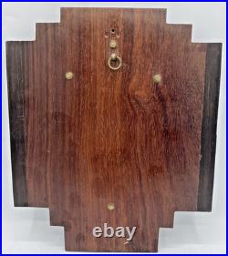 Antique french Art Deco crucifix 1930's woodwork religious Jesus