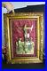 Antique-french-religious-wood-wall-panel-calvary-crucifixion-scene-behind-glass-01-lmco