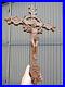 Antique-french-wood-carved-crucifix-cross-religious-fleur-de-lys-01-jf