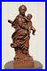 Antique-french-wood-carved-madonna-child-statue-figurine-religious-01-pog