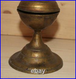 Antique hand made brass religious incense burner