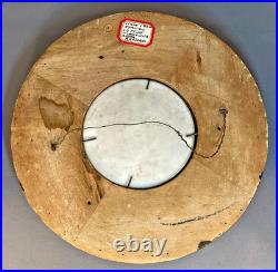 Antique hand painted 1900 era KPM Style Porcelain Plaque Sistine Madonna framed