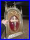 Antique-large-neo-gothic-wall-crucifix-globe-glass-plaque-religious-rare-01-ivwd