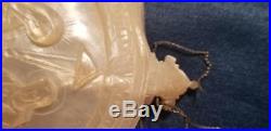 Antique mother of pearl carved shell RELIGIOUS