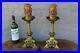 Antique-pair-tripod-religious-bronze-church-candle-holder-enamel-01-lnzi