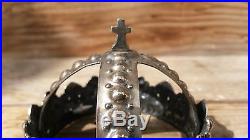 Antique religious French holy crown from large holy statue baby jesus holy crown