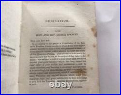 Antique religious book Catholic Protestant EARLY 1800s Bible CHRISTIAN 1844 Rare