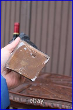 Antique saint Stanislas Figurine ceramic religious statue rare