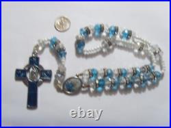Antique unusual scarce catholic religious handmade Faith Celtic rosary 52010 Antique unusual scarce catholic religious handmade Faith Celtic rosary 52010