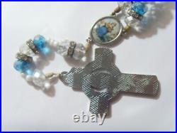 Antique unusual scarce catholic religious handmade Faith Celtic rosary 52010 Antique unusual scarce catholic religious handmade Faith Celtic rosary 52010