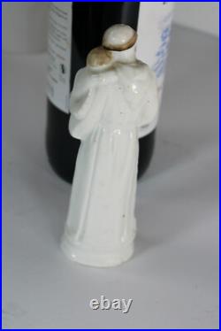 Antique vieux paris paris porcelain saint anthony statue figurine religious