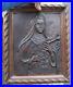 Antique-wood-carved-panel-religious-saint-Therese-Lisieux-relief-rare-01-nvr