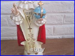 Antiques French Porcelain Religious Statue Prague