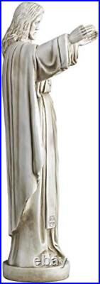 Artisan-Finished Sacred Heart Jesus Sculpture Timeless Religious Icon