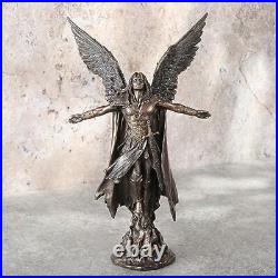 Ascending Saint Michael Archangel Statue 11-inch