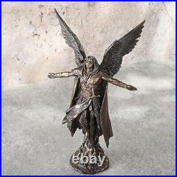 Ascending Saint Michael Archangel Statue 11-inch