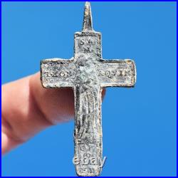 Awesome Antique St Thomas Aquinas Cross Rare 18th Century Medal Found