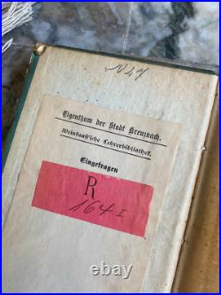 BAROQUE BOOK ANTIQUE Religious Instruction 1799 Signed Franz Weinkauff French