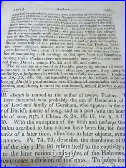 Biblical Repository July 1833 Vol III No XI Antique Religious Book Rare Biblical Repository July 1833 Vol III No XI Antique Religious Book Rare