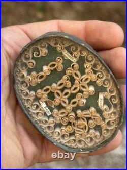 Catholic Religious Keepsake Box Paperolles Relics Saints Relics