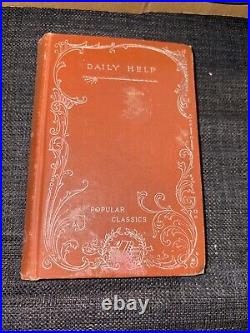 Daily Help By Charles Spurgeon Antique 1890s Popular Classics Religious Book